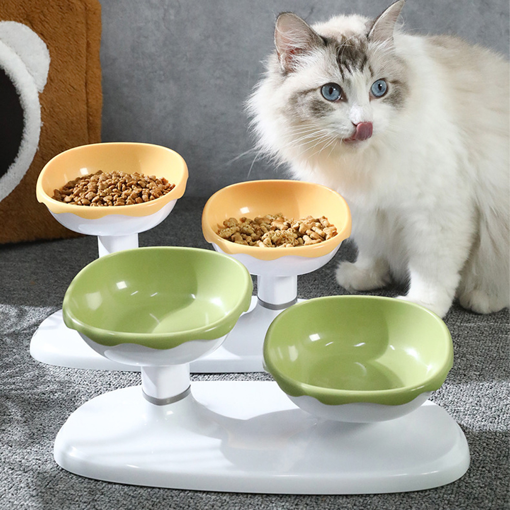 개과천선 멜로 높이조절 반려동물 식기 강아지 밥그릇 고양이 물그릇 급여 습관개선 급체방지 - 상품 이미지