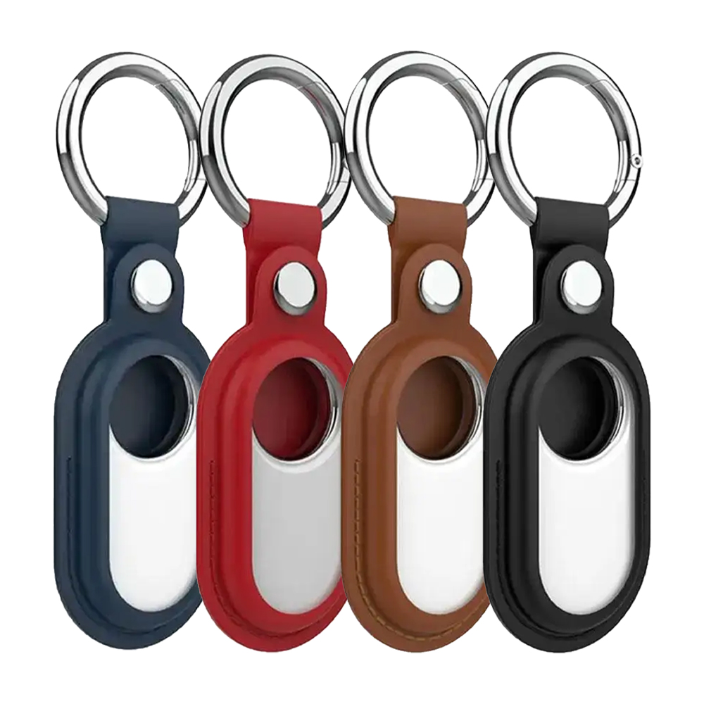 스마트태그2 케이스 가죽 커버 키링