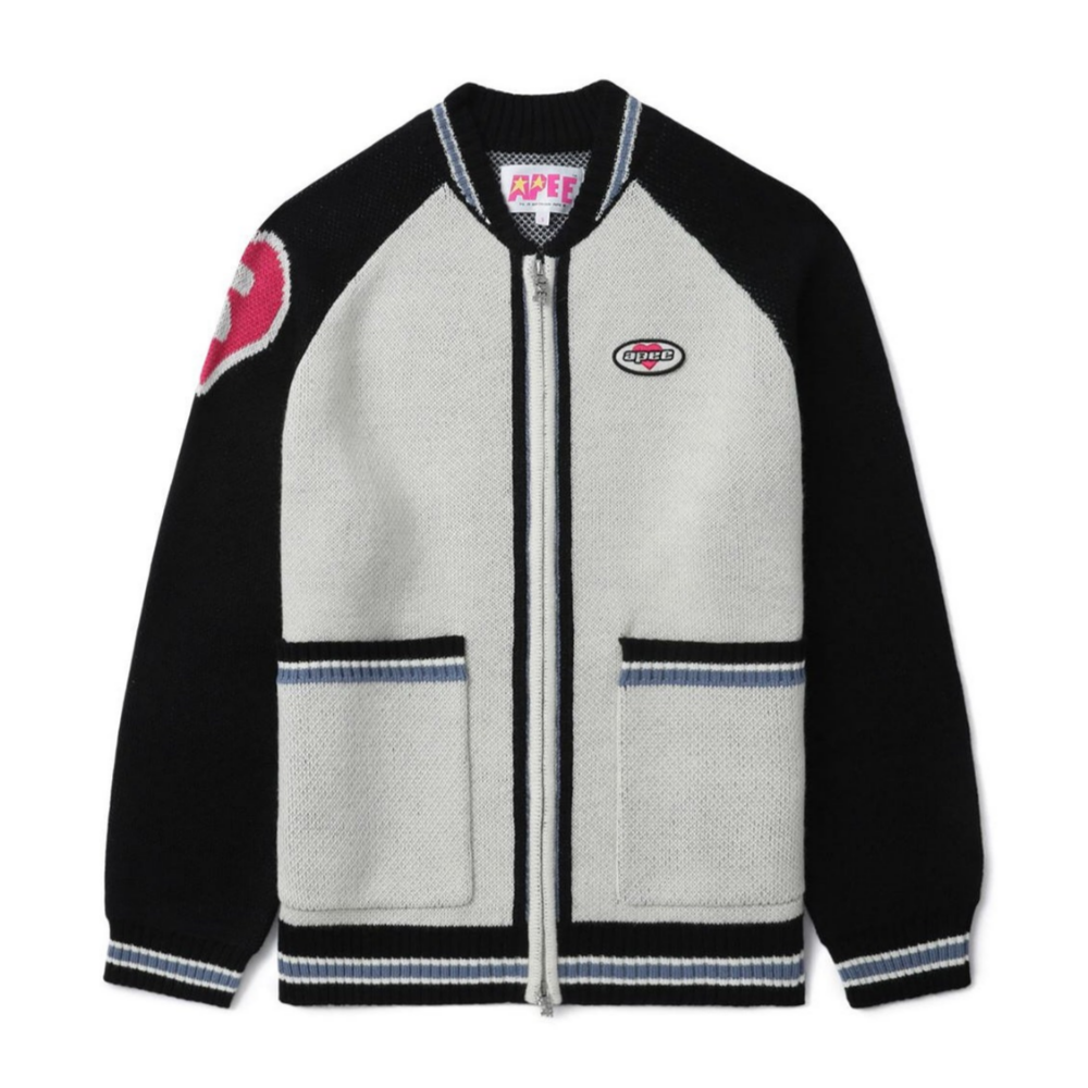베이프 우먼즈 자켓 INTARSIA COWICHAN SWEATER CK70-220-304 - 메인 이미지