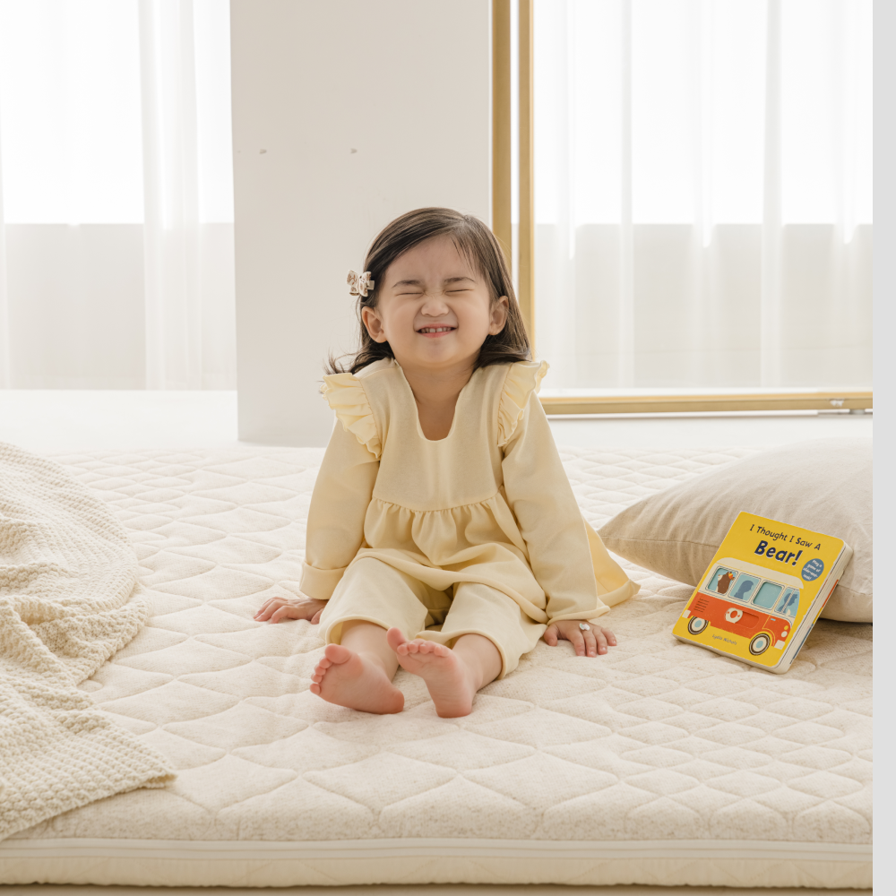 럭스나인 메모리폼 토퍼 매트리스 핫앤쿨 슈퍼싱글 8cm 바닥 커버 세탁