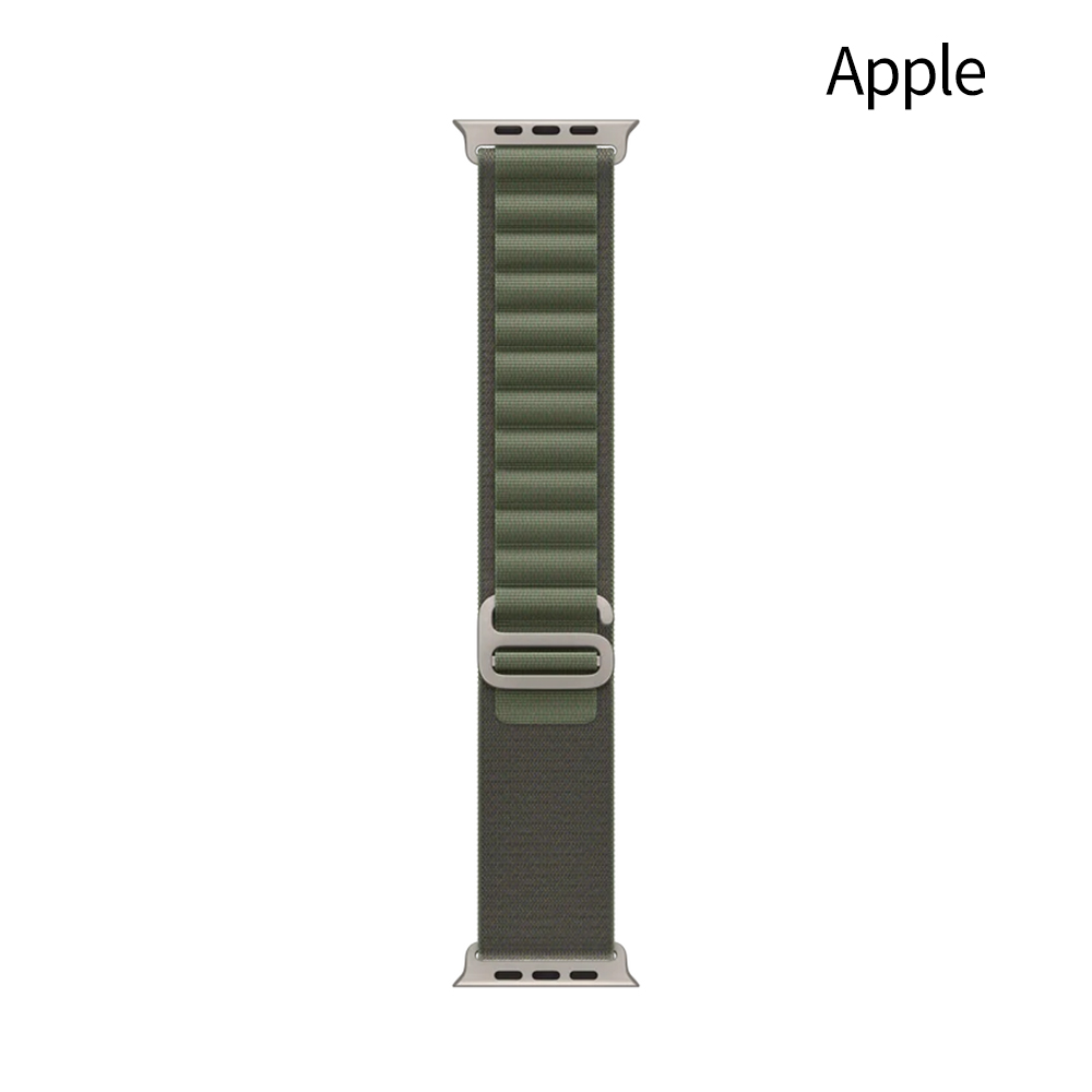 [2+1] 애플워치 알파인루프 울트라 2 스트랩 애플워치 11 SE3 스포츠 밴드 그린