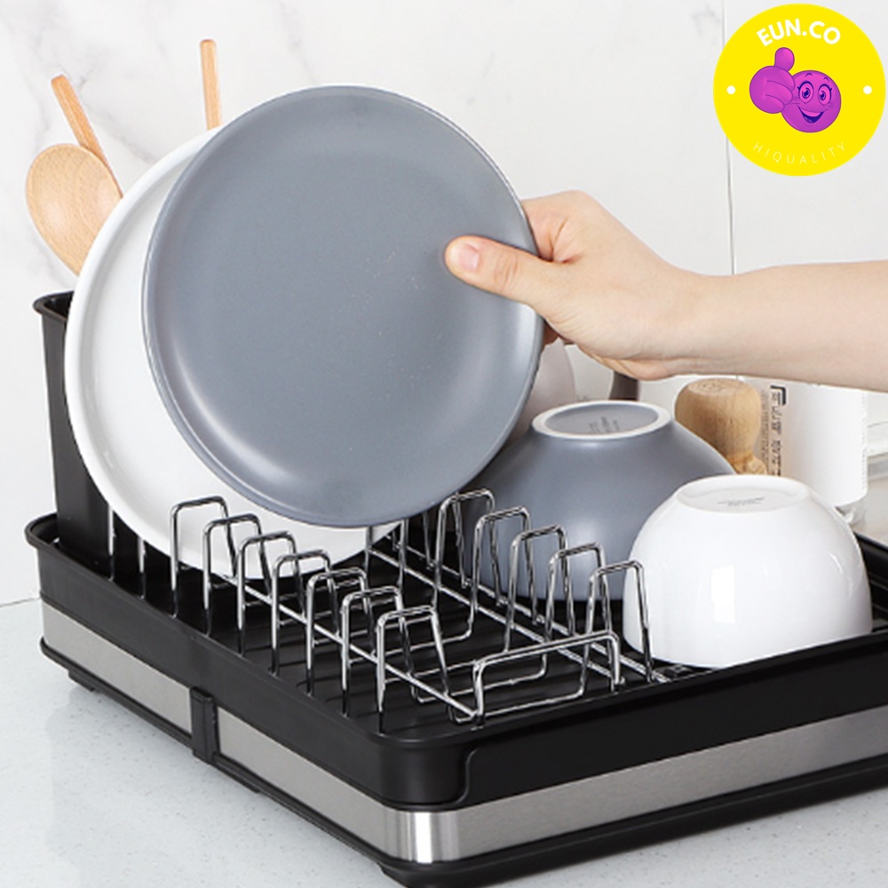 슬라이드형 식기 건조대 그릇 물빠짐 설거지 정리 수납