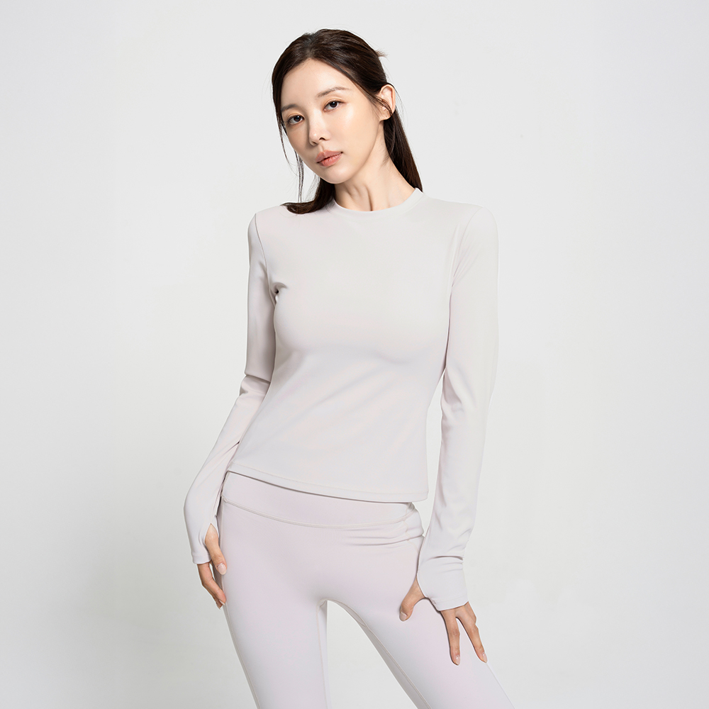 [콘치웨어] 슬림핏 에센셜 롱 슬리브 (5color) - 상세 이미지 2