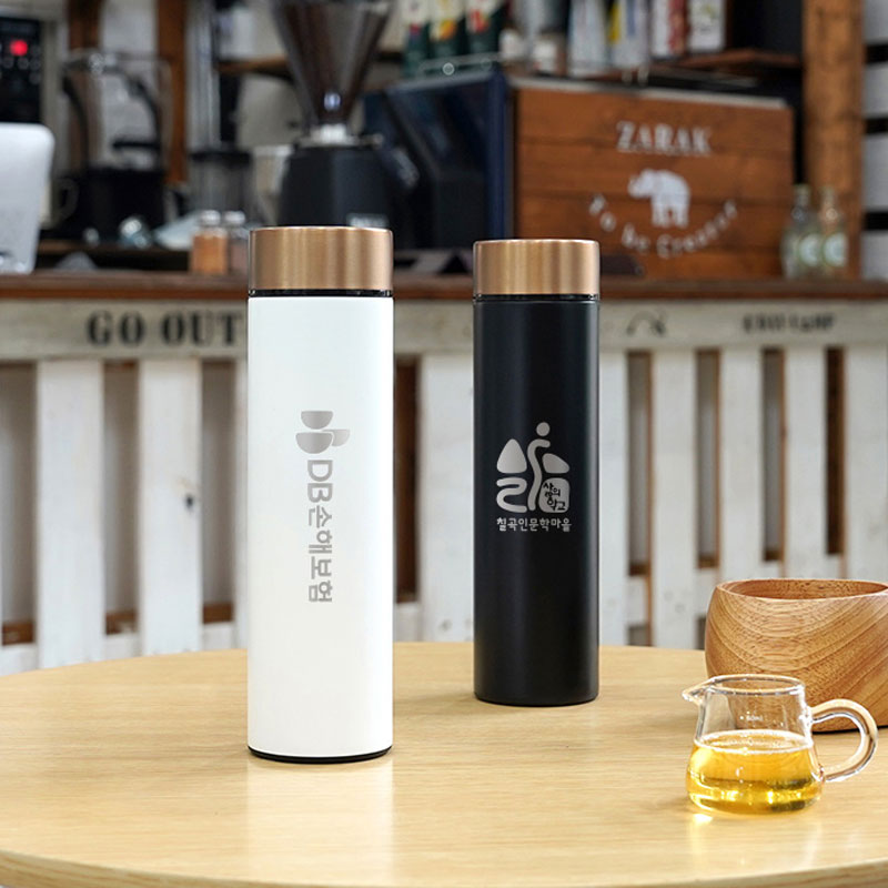 각인텀블러 500ml 커피 차 티 가방 보온 물병 물통 답례 학교선물 - 상세 이미지 3