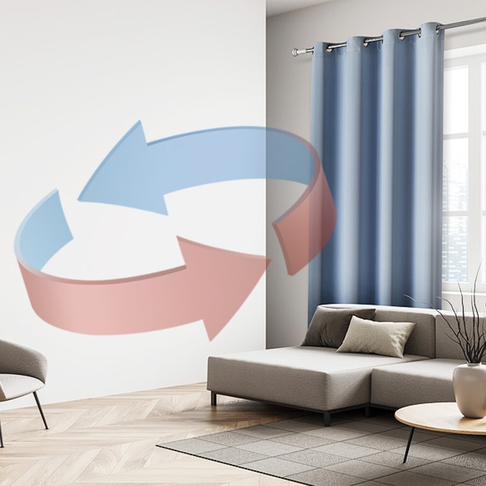 암막커튼 민자형 나비주름 쉬폰 안방 드레스룸 호텔식 볼륨 커텐 3중 210