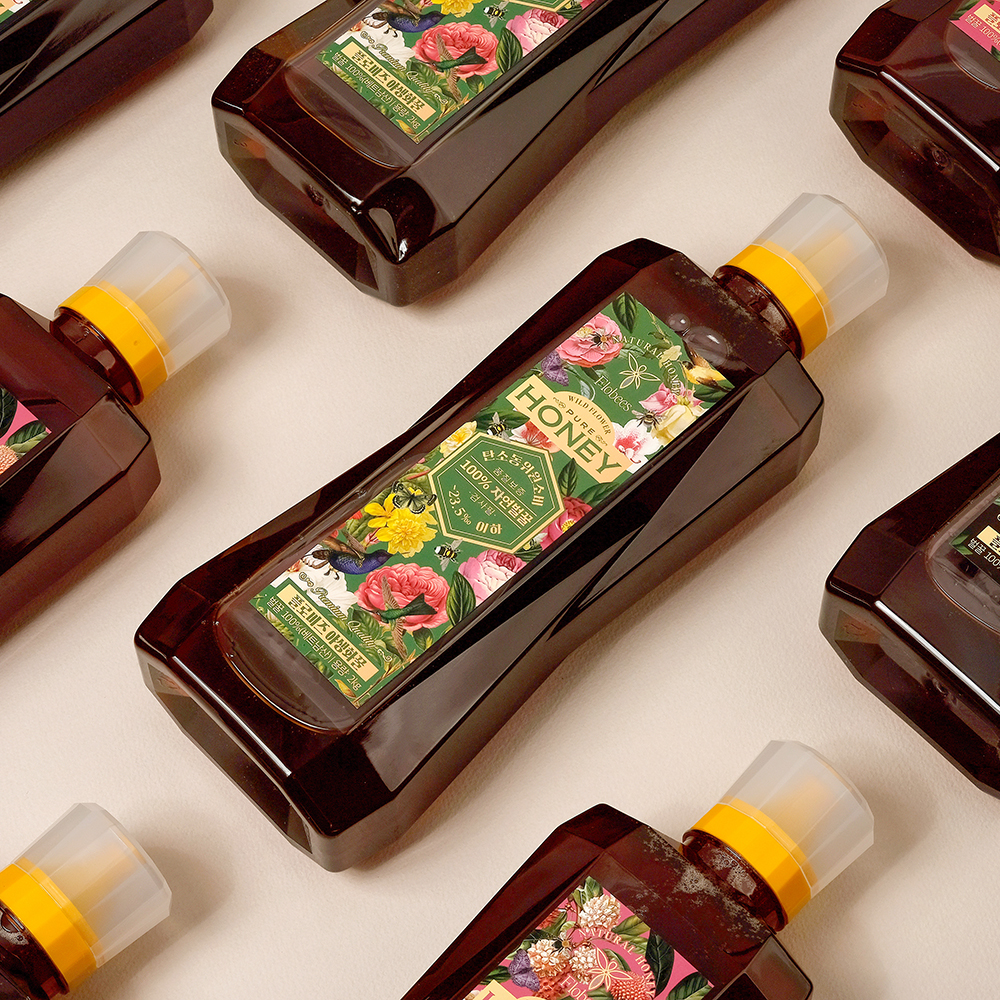 플로비즈 시그니처 야생화꿀 2kg 베트남 자연벌꿀 대용량 잡화꿀 토종꿀