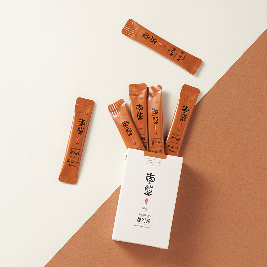 국내산 참기름, 생들기름 스틱 (5ml x 10ea)  / 6시 내고향 참기름 깨볶는 부자 - 상세 이미지 4