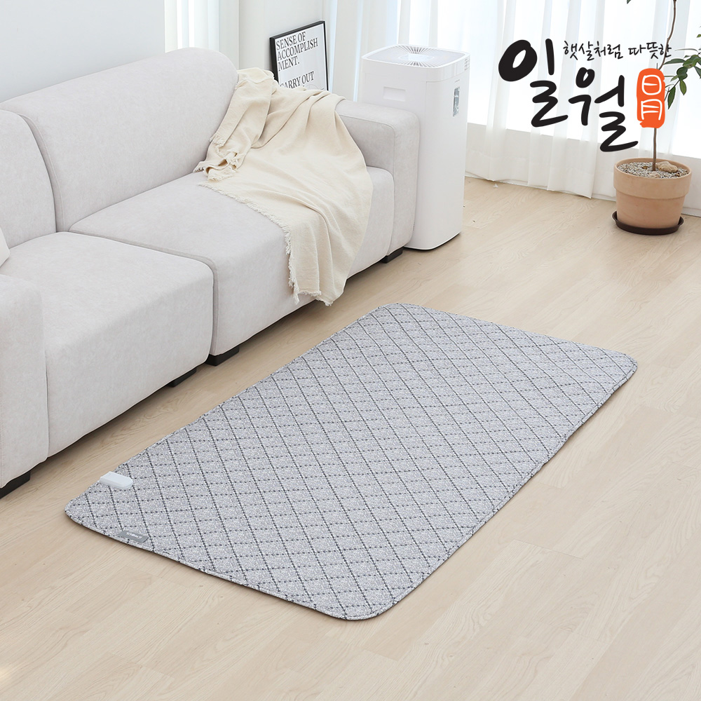 일월 고급형 블로썸 워셔블 캠핑 탄소 카본매트 전기장판 전기매트 싱글 2color