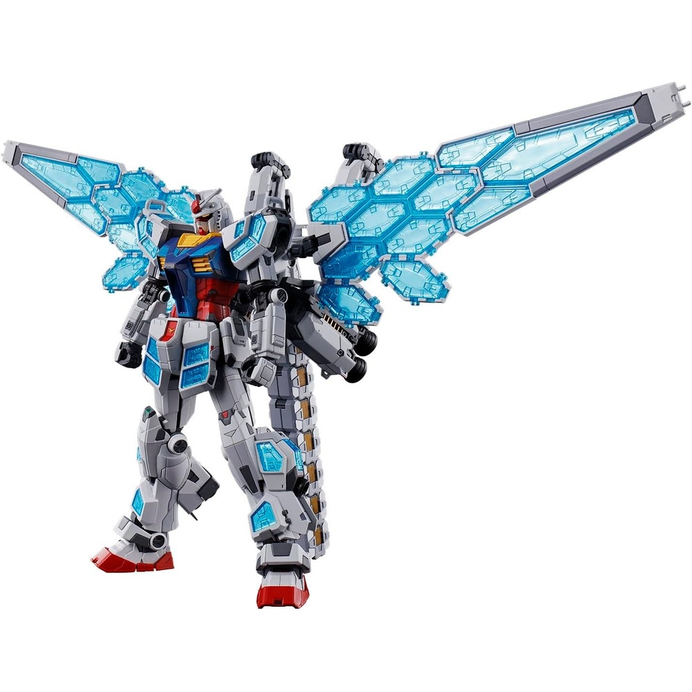 반다이 EXPO2025 RX-78F00 E 건담 EX-001 유리 페더 장비 - 상품 이미지
