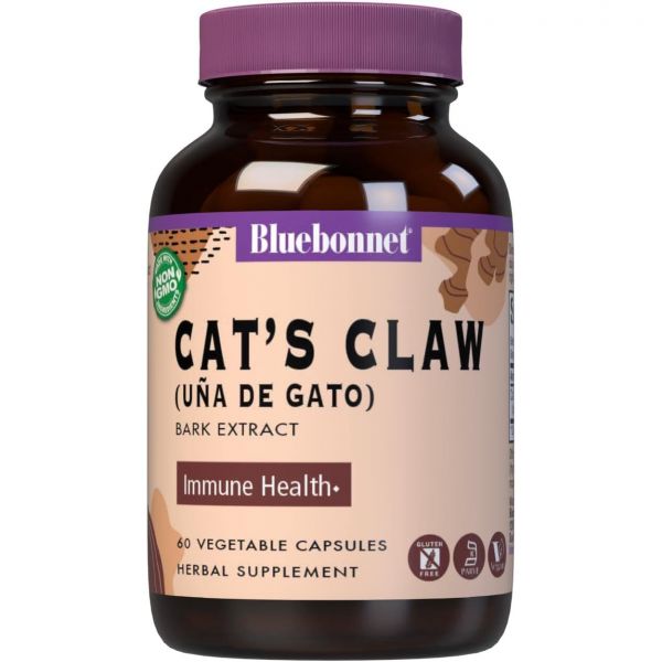 BlueBonnet 고양이 발톱 나무껍질 추출물 보충제 60개 : BEST VITAMIN