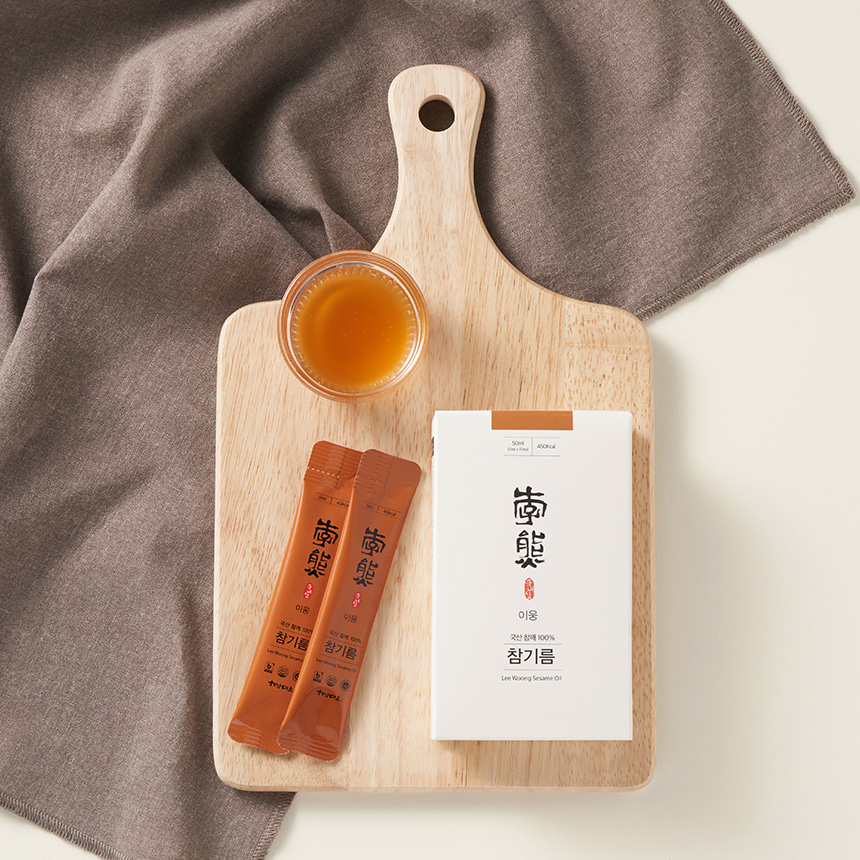 국내산 참기름, 생들기름 스틱 (5ml x 10ea)  / 6시 내고향 참기름 깨볶는 부자 - 상세 이미지 5