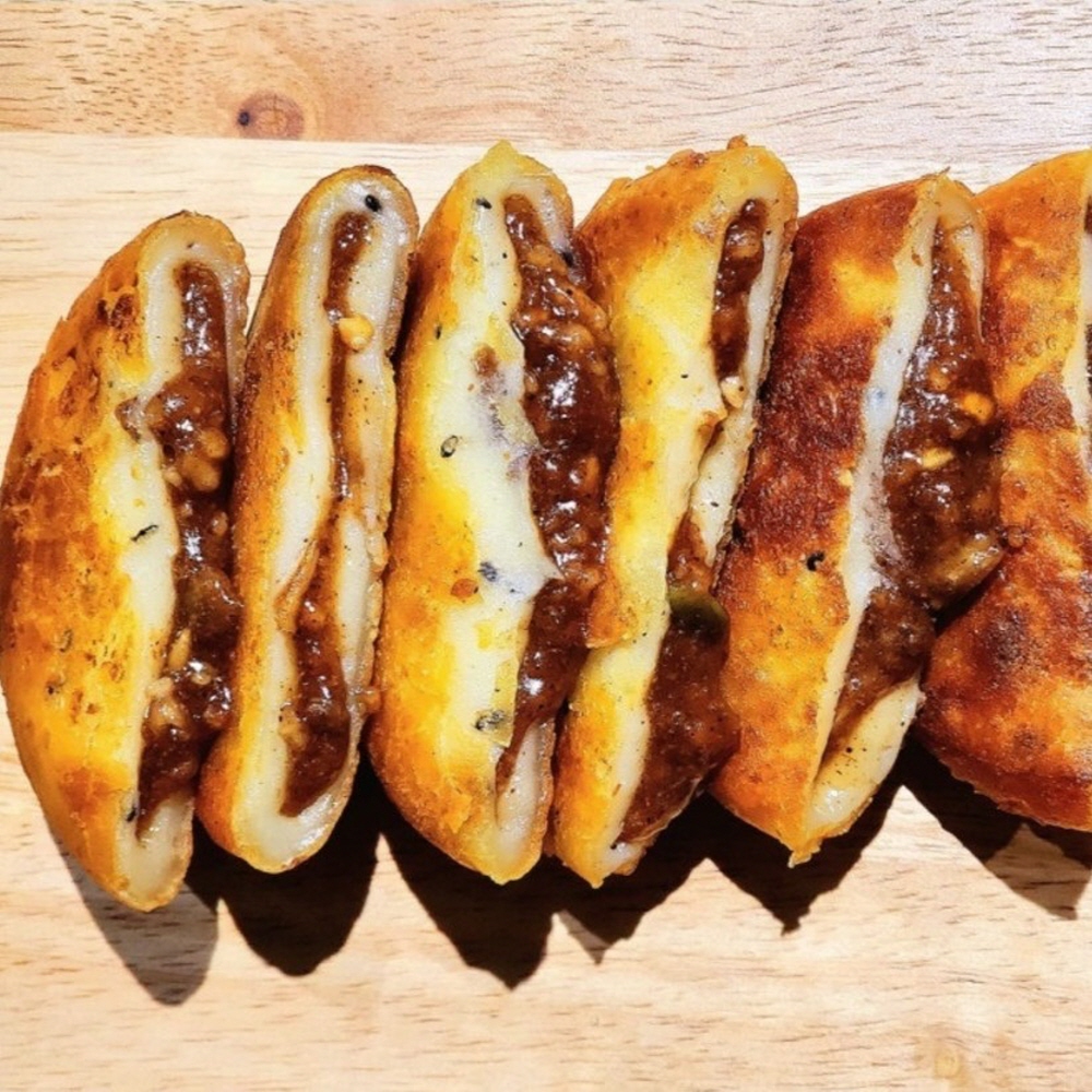 씨앗 찹쌀호떡 군산식 냉동 생지 옛날 노떡 100g x 10개 - 상세 이미지 5