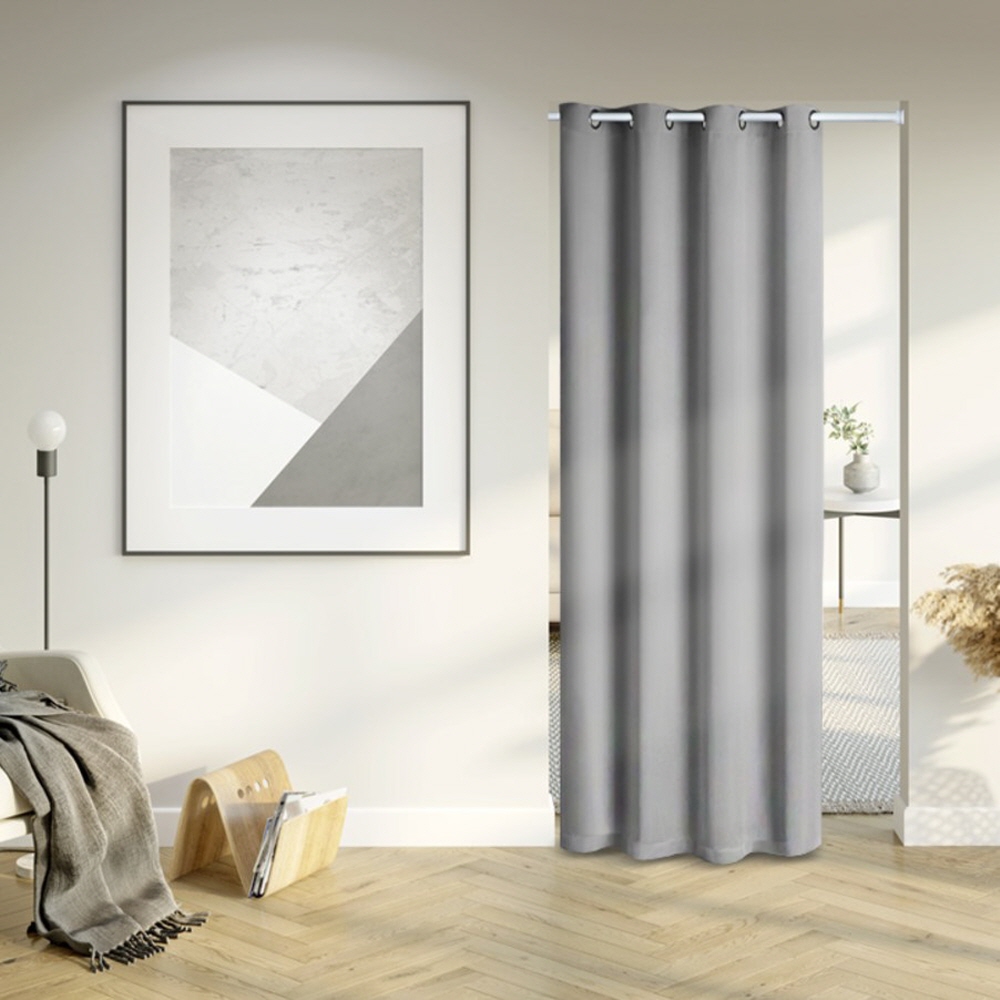 암막커튼 민자형 나비주름 쉬폰 안방 드레스룸 호텔식 볼륨 커텐 3중 210