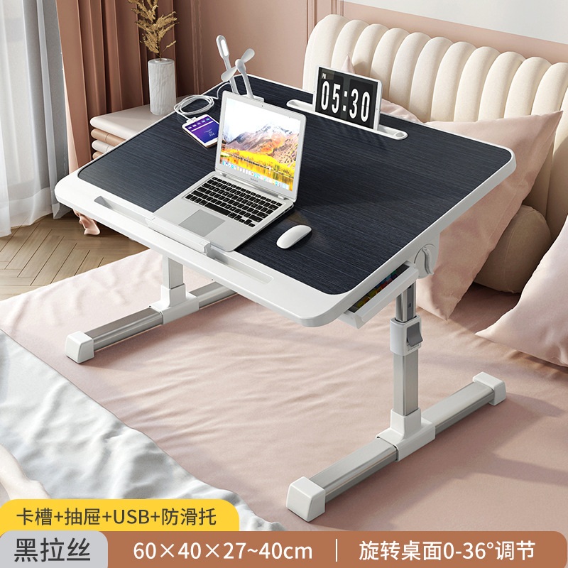 스탠딩 독서대 접이식 각도조절 스탠드 책받침 테이블 책상 그레이 60x30x25-38cm 이미지 7