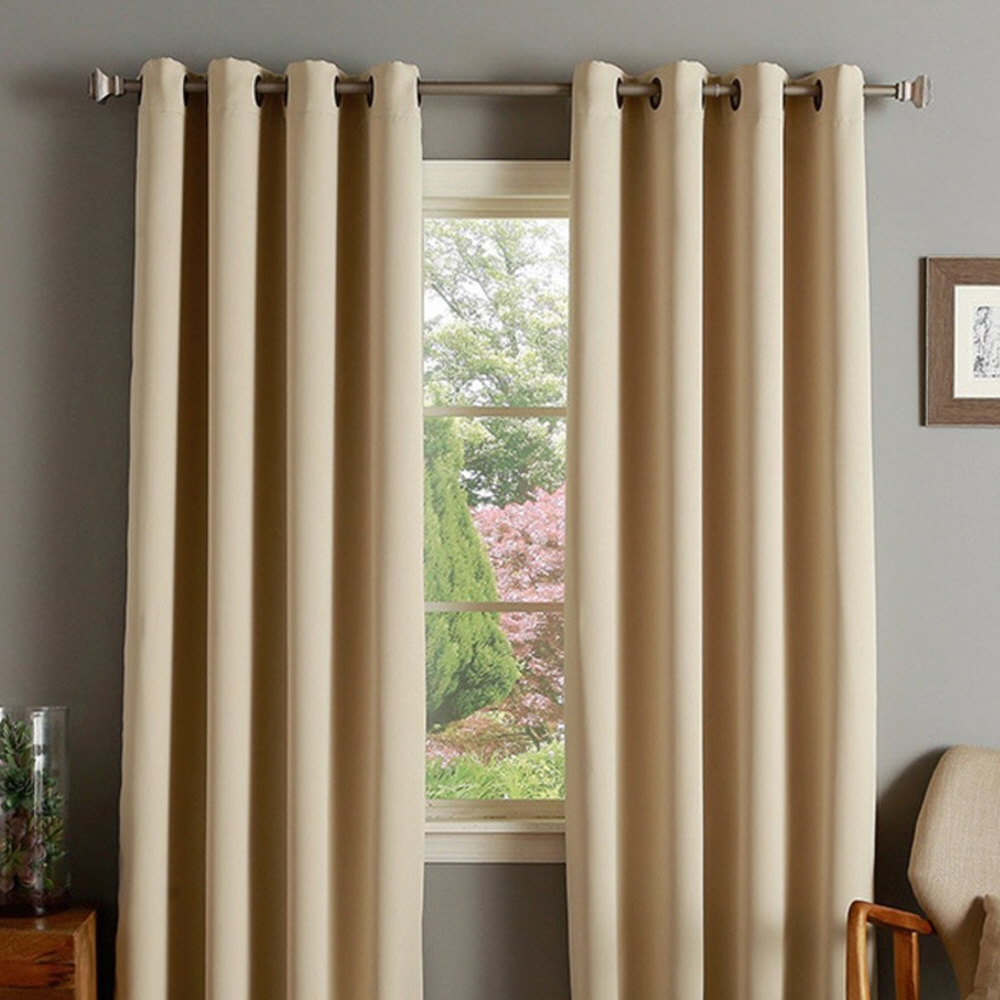 암막커튼 민자형 나비주름 쉬폰 안방 드레스룸 호텔식 볼륨 커텐 3중 210