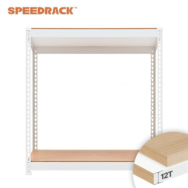 스피드랙 산업용 2T 철제선반 12T합판 조립식 앵글 고릴라 중량랙 V260301202단
