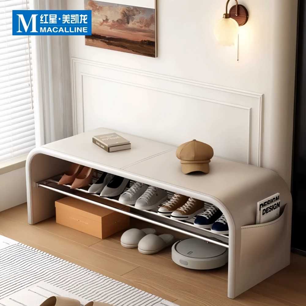 현관벤치의자 신발장 스툴 병원 학원 수납 소파 60cm - 상세 이미지 2