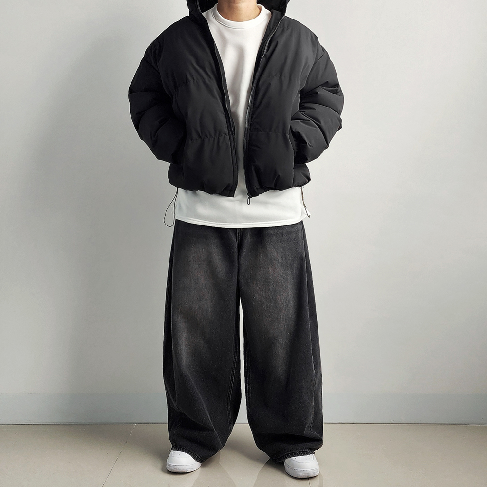 1+1 숏푸퍼 웰론 커플숏패딩 이미지 8