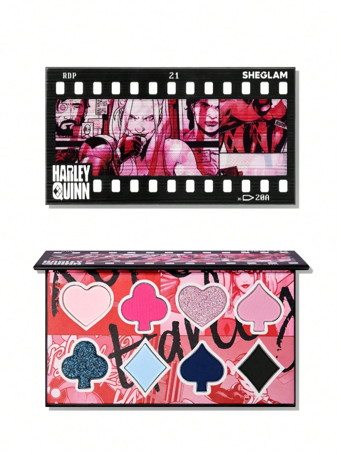 쉬글램 할리퀸 콜라보 섀도우 팔레트 sheglam harley quinn palette - 상품 이미지