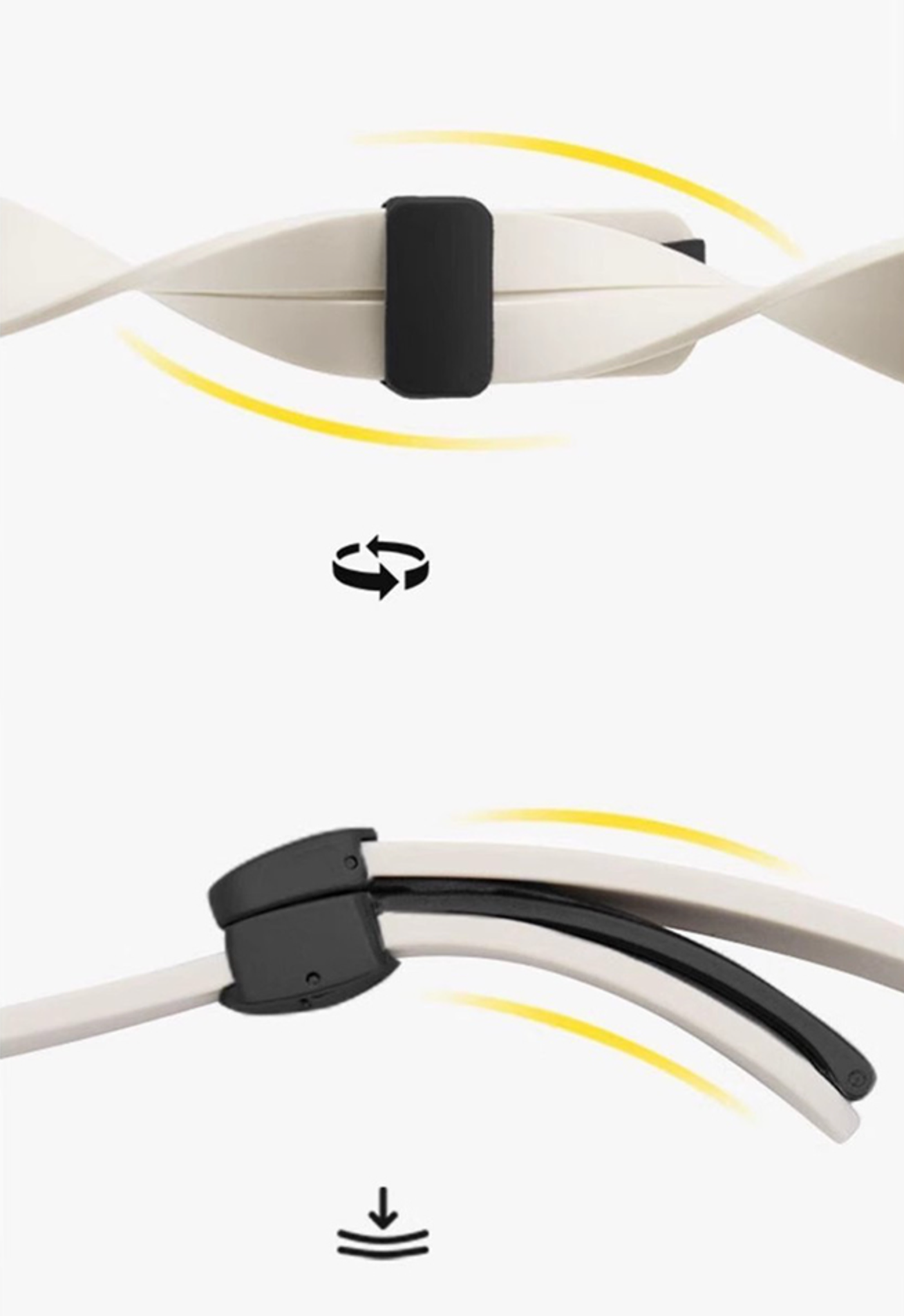 애플워치10 울트라 8 7 6 SE2 호환 애플워치9 스트랩 실리콘 - 상세 이미지 5