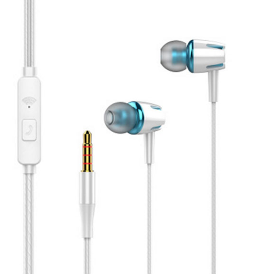 4극 게임용 음질좋은 이어폰 줄 이어폰 컴퓨터용 노트북 이어폰