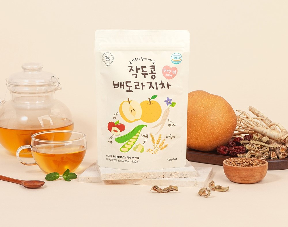 오빌릿 작두콩차 배도라지차1+1국산100% (1.5g x 20p)