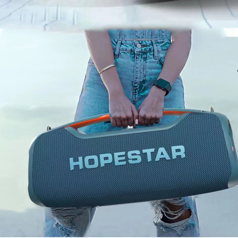 HOPESTAR-A60 무선 블루투스 스피커 고전력 100W 캠핑 블루투스 스피커 - 메인 이미지