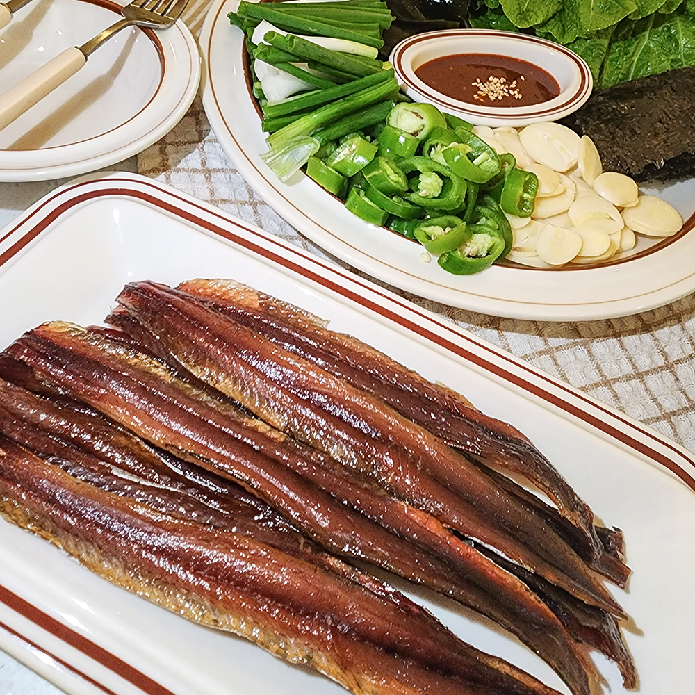 햇 구룡포 과메기 꽁치 청어 야채세트 - 메인 이미지