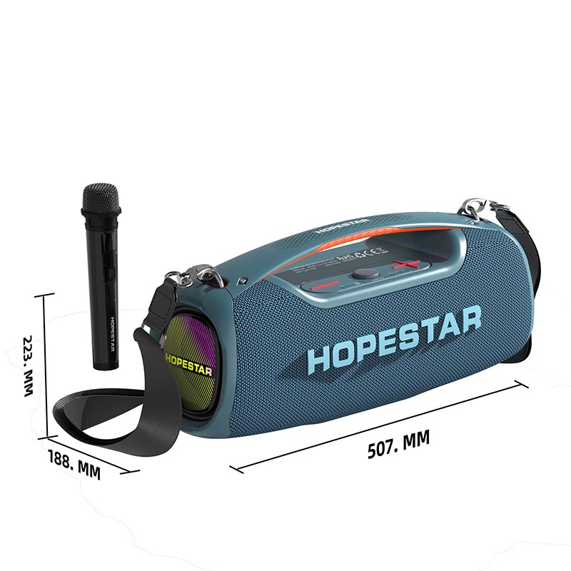 HOPESTAR-A60 무선 블루투스 스피커 고전력 100W 캠핑 블루투스 스피커 - 상세 이미지 3