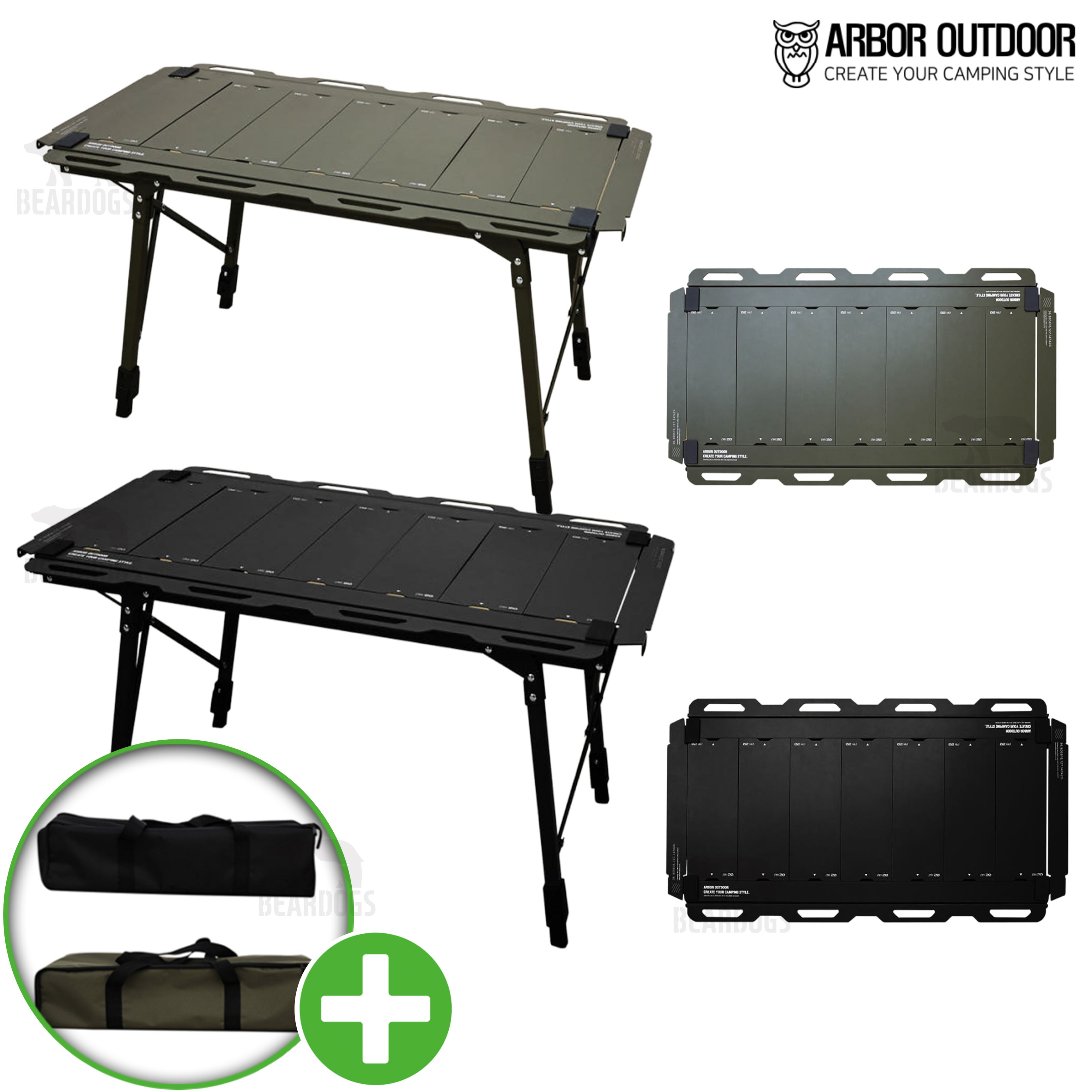 아버 igt 테이블 아웃도어 접이식 캠핑 버너테이블 M