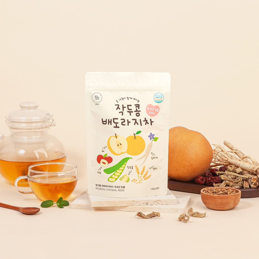 오빌릿 작두콩차 배도라지차1+1국산100% (1.5g x 20p) - 상세 이미지 3