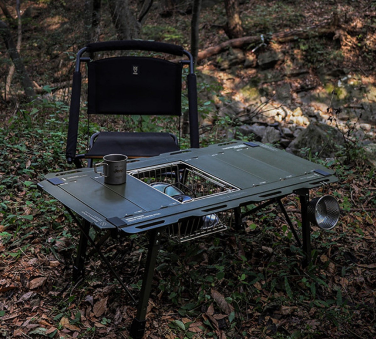 아버 igt 테이블 아웃도어 접이식 캠핑 버너테이블 M - 상세 이미지 3
