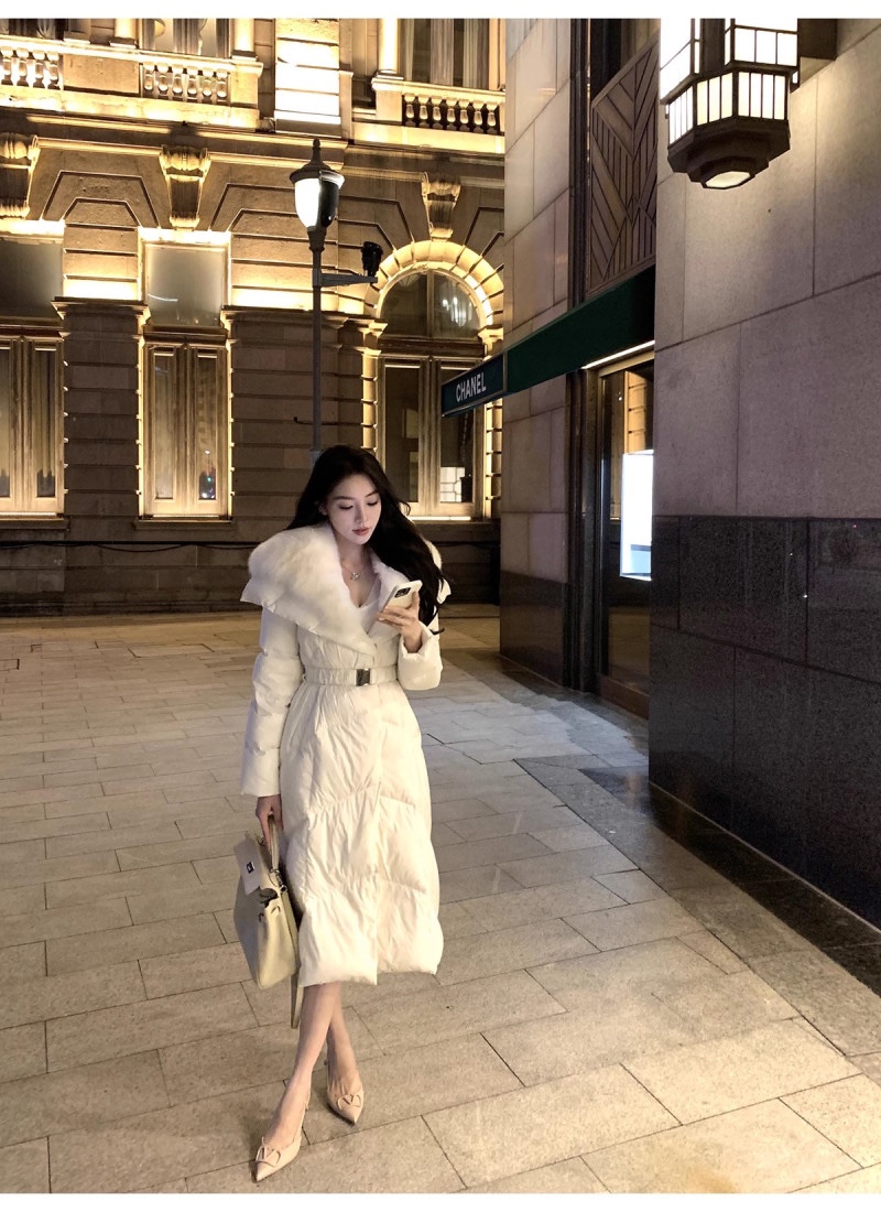 디올리 [구스따뜻❄️] 모빌 폭스 구스 롱 패딩