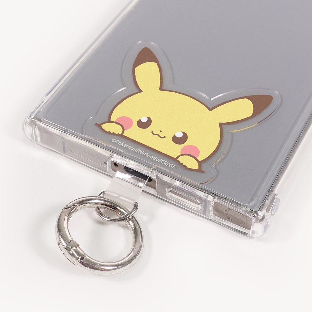 포켓피스 핸드 폰 고리 스트랩 핑거링 멀티링 태그홀더 피카츄