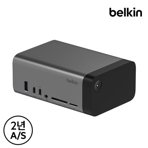 벨킨 11in1 프로 독을 사용한 깔끔한 데스크탑 셋업