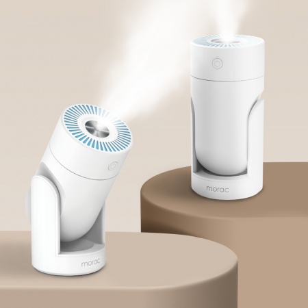 모락 레니아 무드등 초음파 무선 미니 소형 가습기 사무실 탁상용 휴대용 책상용