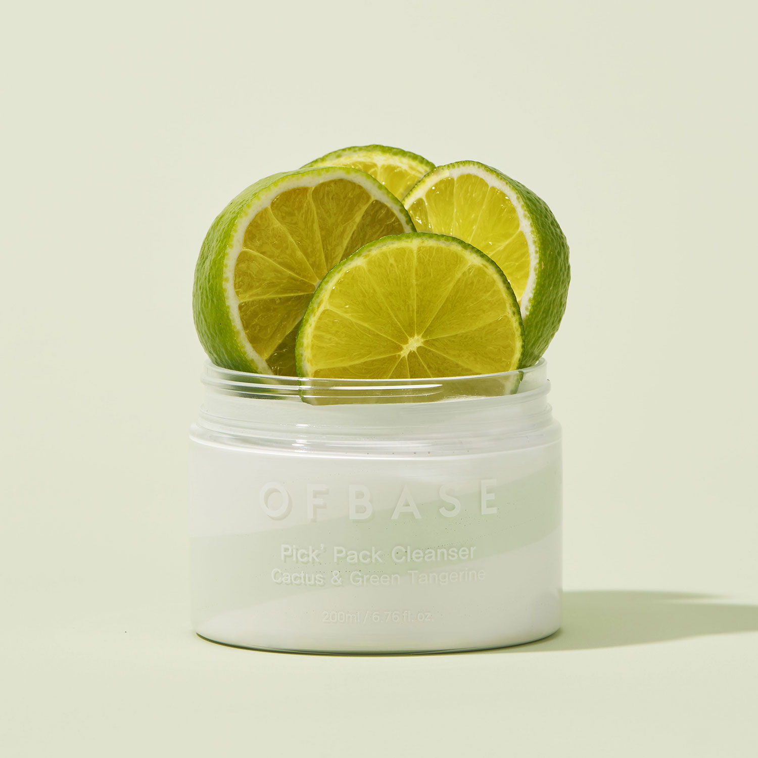 오브베이스 저자극 약산성 팩클렌저, 백년초 & 청귤 200ml 블랙헤드 케어 모공·각질·피지·노폐물 제거 - 상세 이미지 2