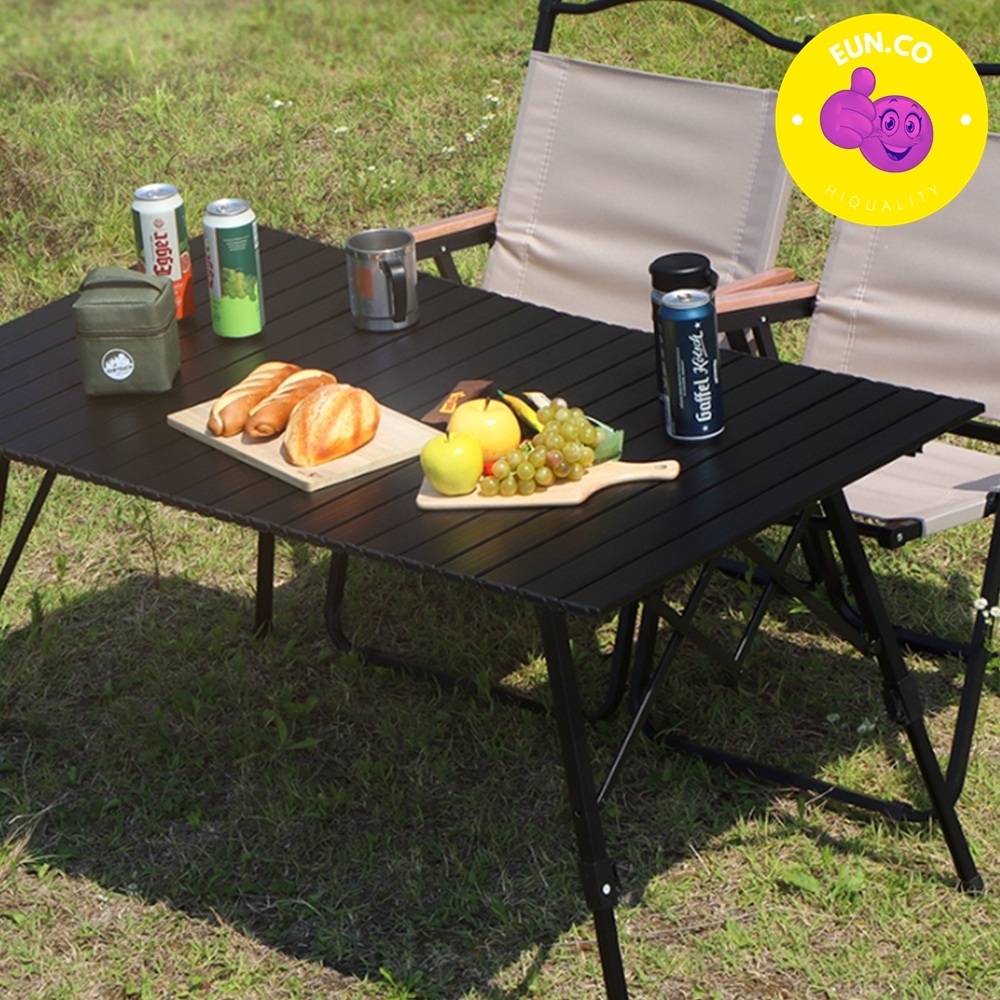 휴대용 차박테이블 쉬운보관 간이 캠핑탁자 높이조절 가벼운