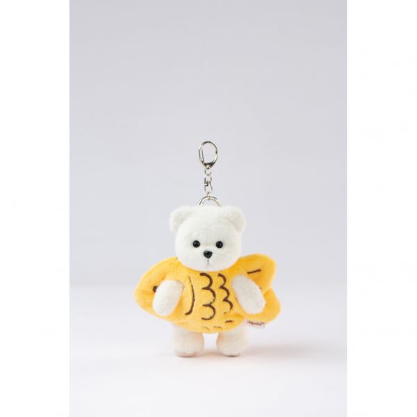 테디테일즈 TEDDYTALES 레나베어 크리스마스 홈파티 붕어빵 키링 화이트 118301 : 쥬앤듀커머스
