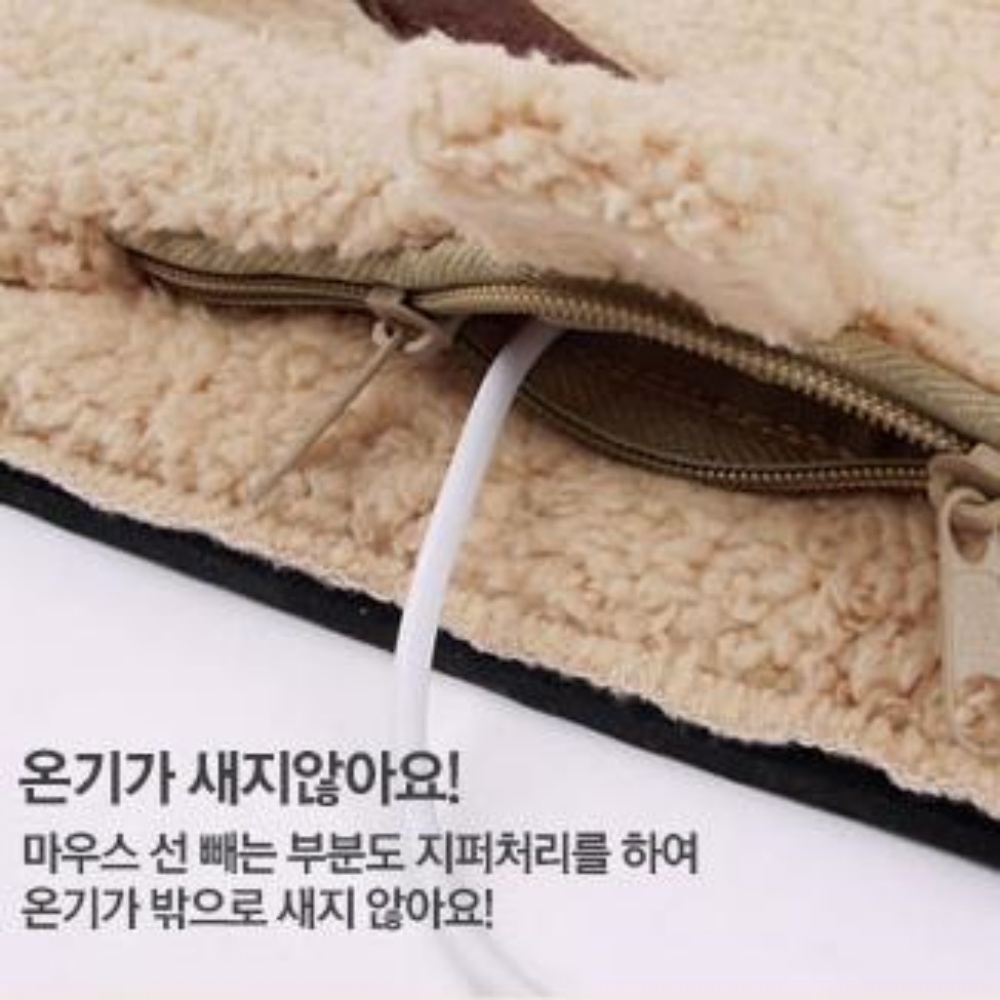 사무실손시려움 열선 온열 마우스패드 방한용품 발열 워머 이미지 7