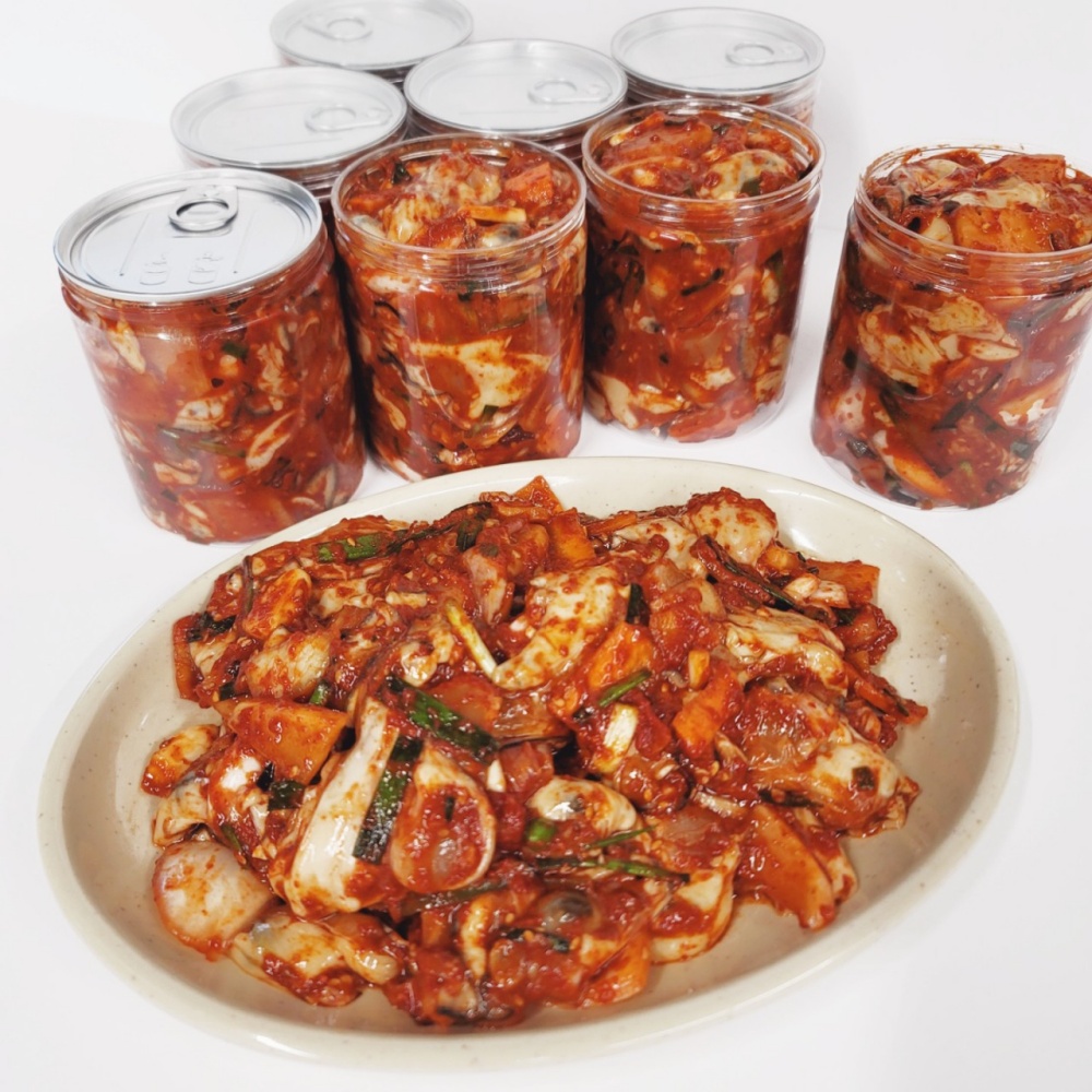 통영굴무침 통영생굴무침 반찬거리 밑반찬종류 - 상세 이미지 4
