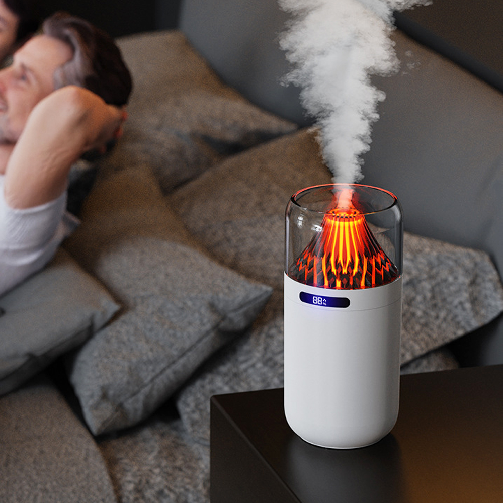 비즈 충전식 무선 미니가습기 무드등 휴대용 탁상용 책상 사무실