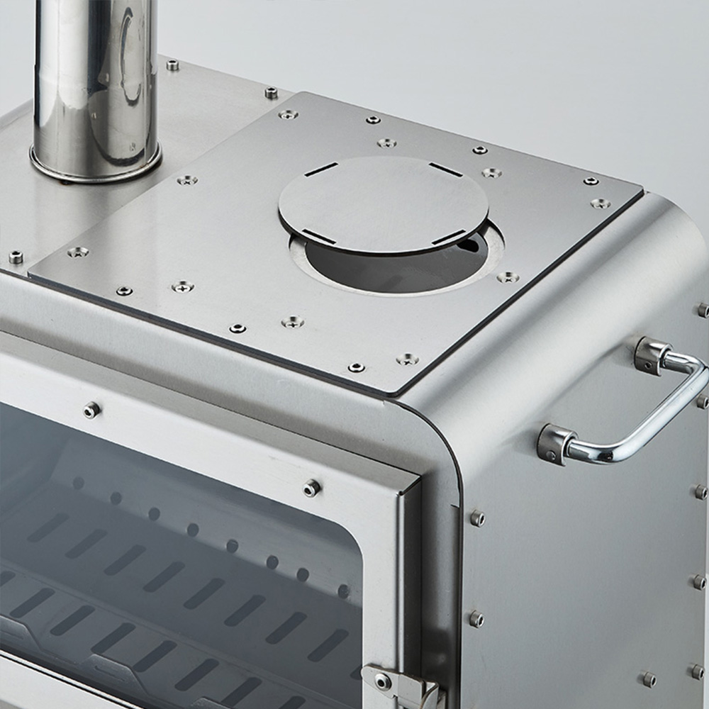 캠핑 화목난로 장작 펠릿 스토브 불멍 미니 화로 이중연소