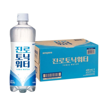 진로 토닉워터 600ml x 24개입