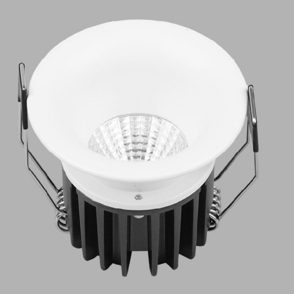 KS인증 LED COB 7.5CM(3인치) 다운라이트 매립등 매입등 10W, 블랙/전구색 - 상세 이미지 2
