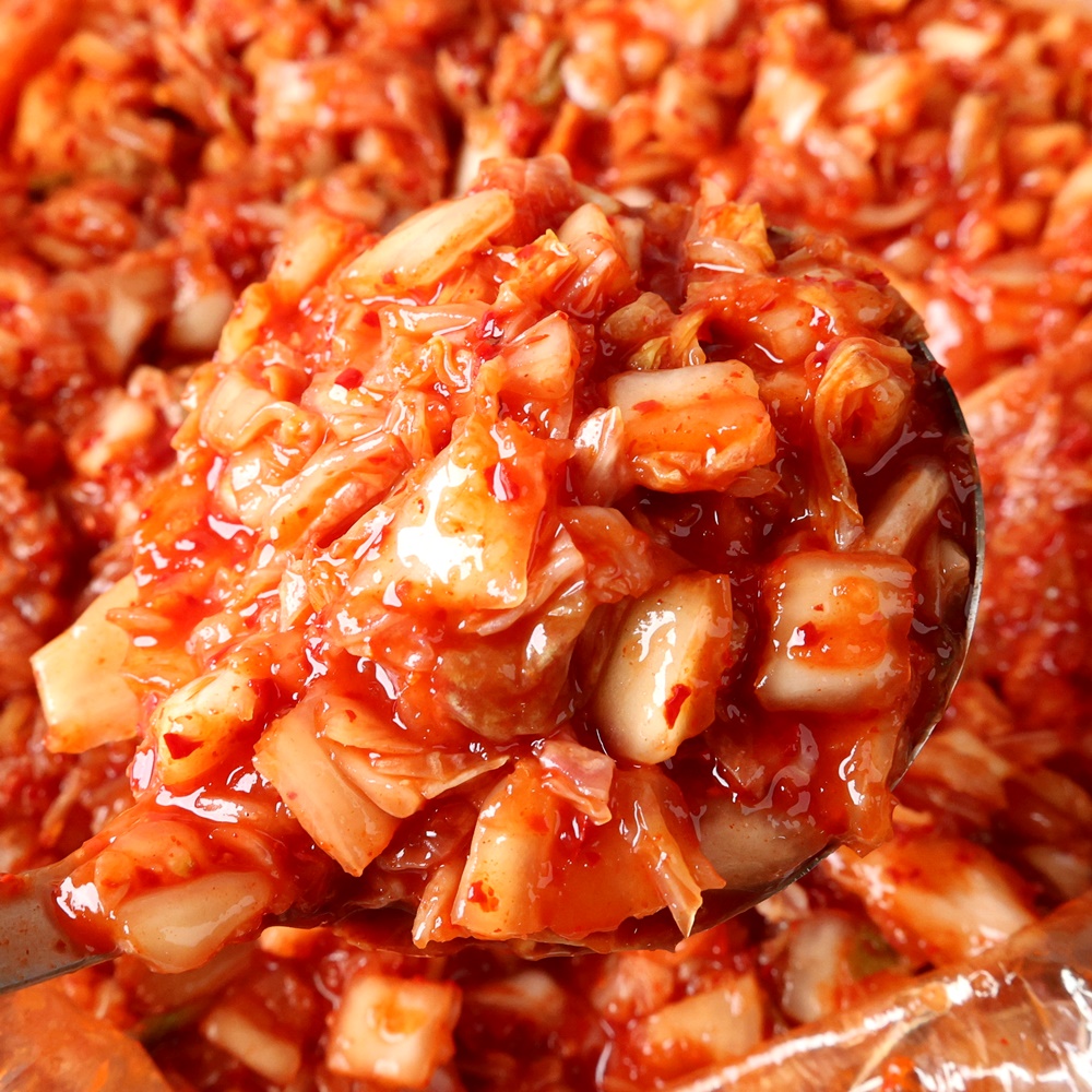 행복한 슬라이스김치10kg 다진 김치 업소용