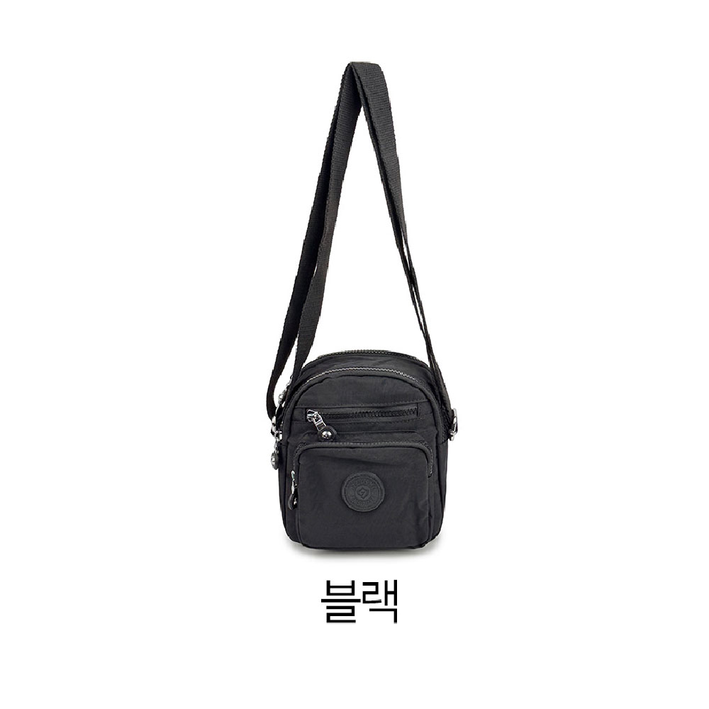 가벼운 미니 크로스백 여자 핸드폰 지갑 가방 포켓 작은 스몰 캐주얼 천크로스 가방 이미지 8
