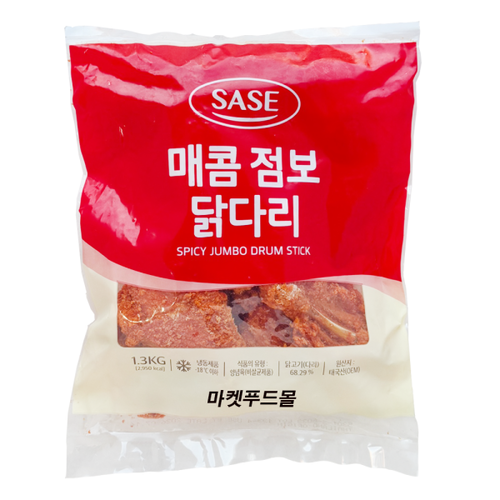 사세)매콤점보닭다리 1.3kg : 주식회사마켓푸드몰