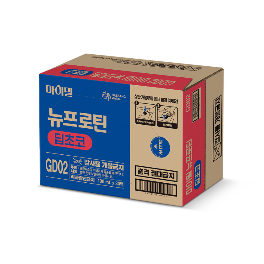 마이밀 뉴프로틴 딥초코 단백질음료 190ml, 60개 사진 5