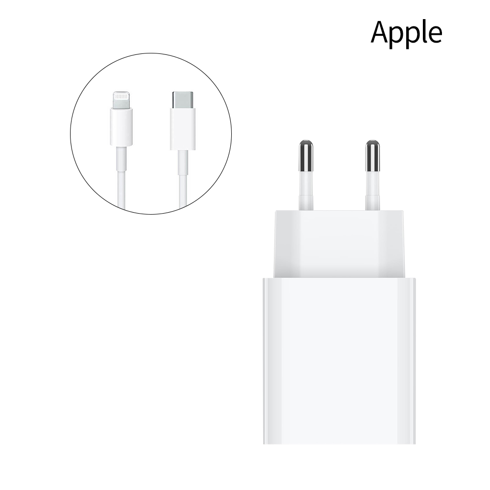 애플 정품 어댑터 20W 아이폰 8핀 에어팟 충전기 케이블 1M 세트